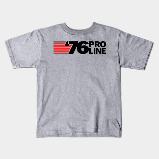 '76 Pro Line Kids T-Shirt by SkyBacon